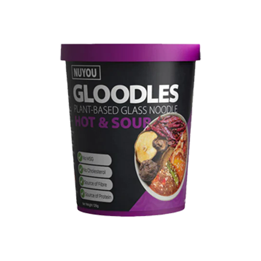 Nuyou Gloodles Hot & Sour Glass Noodles | 126g