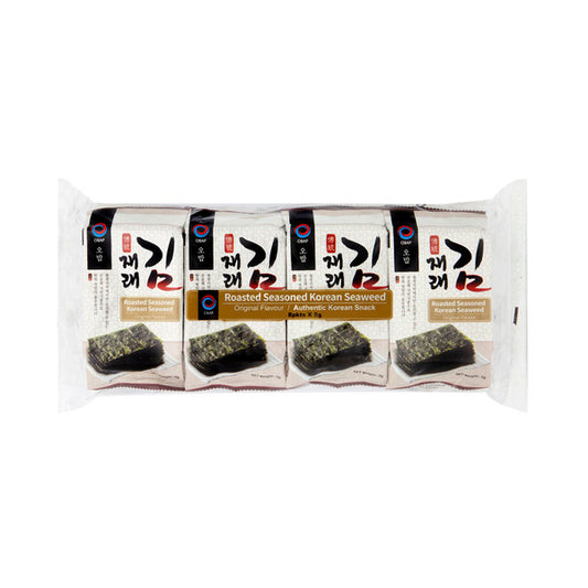 OBAP Roasted Seasoned Seaweed 8 Pack | 40g