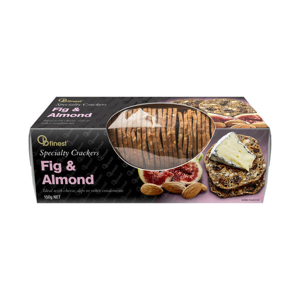 OB Finest Fig & Almond Crackers | 150g