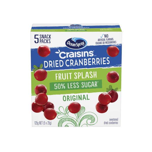 Ocean Spray Fruit Splash Original 5X25g | 5 Pack