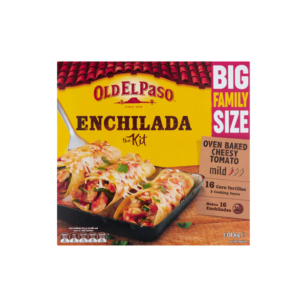 Old El Paso Bulk Enchilada Kit Mexican Style | 1.04kg