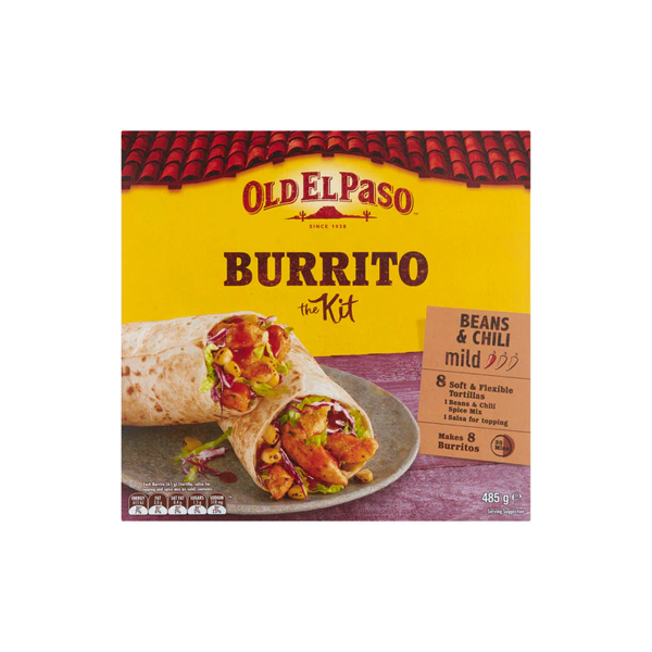 Old El Paso Burrito Kit Mexican Style | 485g