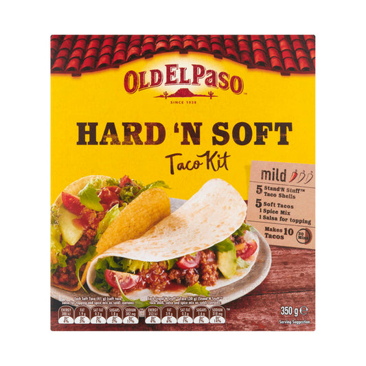 Old El Paso Hard N Soft Taco Kit Mexican Style | 350g