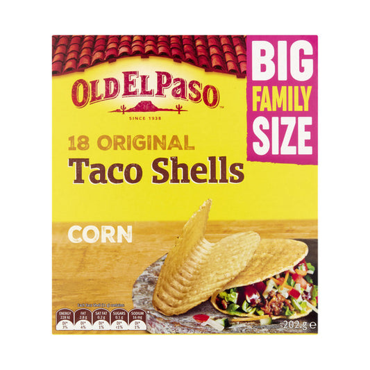 Old El Paso Taco Shells Family Pack | 18 pack