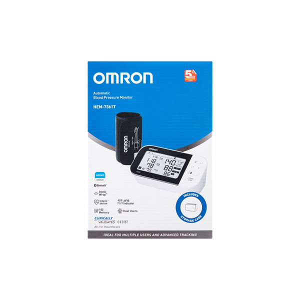 Omron HEM7361T Advanced + AFIB Blood Pressure Monitor