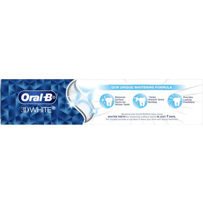 Oral-B 3D White Long Lasting Freshness 190g