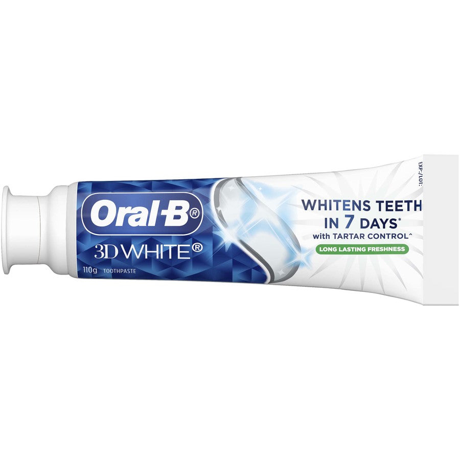 Oral-B 3D White Long Lasting Freshness Toothpaste 110g