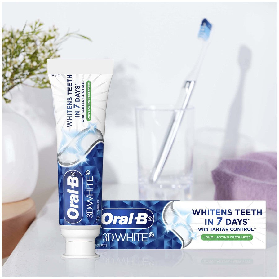Oral-B 3D White Long Lasting Freshness Toothpaste 110g