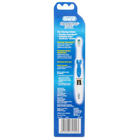 Oral-B CrossAction Power Dual Clean Toothbrush Medium 1 Pack