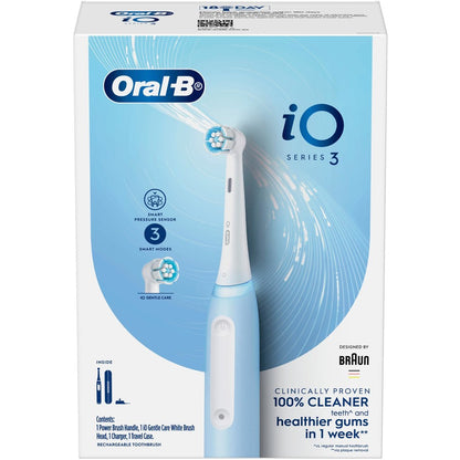 Oral-B iO Series 3 Electric Toothbrush Ice Blue