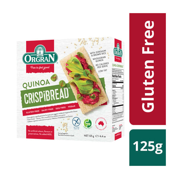 Orgran Multigrain With Quinoa Crispbread | 125g