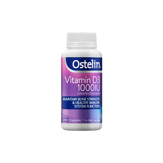Ostelin Vitamin D 1000iu 250 Capsules