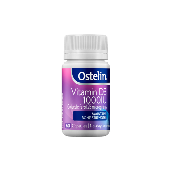 Ostelin Vitamin D 1000iu 60 Capsules – Shop & Dispatch