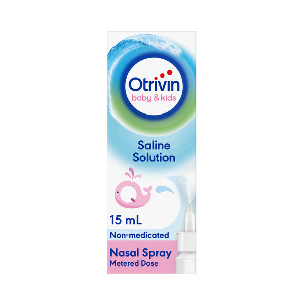 Otrivin Baby & Kids Saline Solution Nasal Spray | 15mL