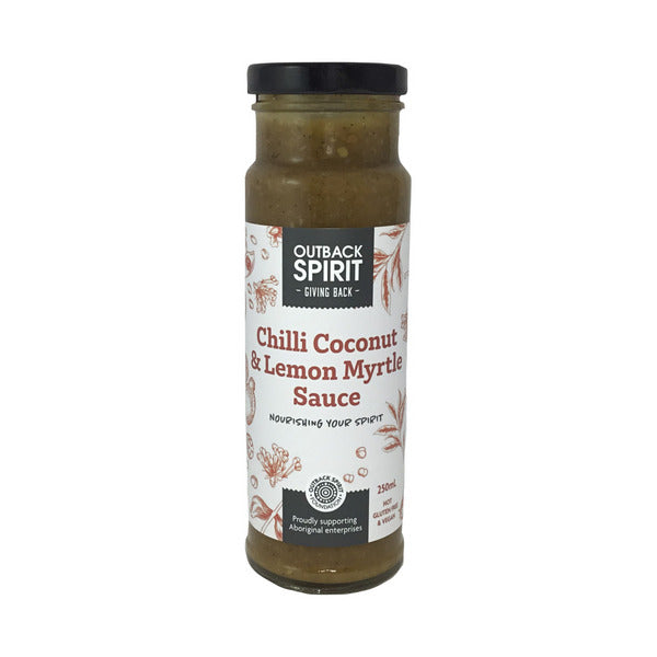 Outback Spirit Lemon Myrtle Coconut & Chilli Sauce | 245mL
