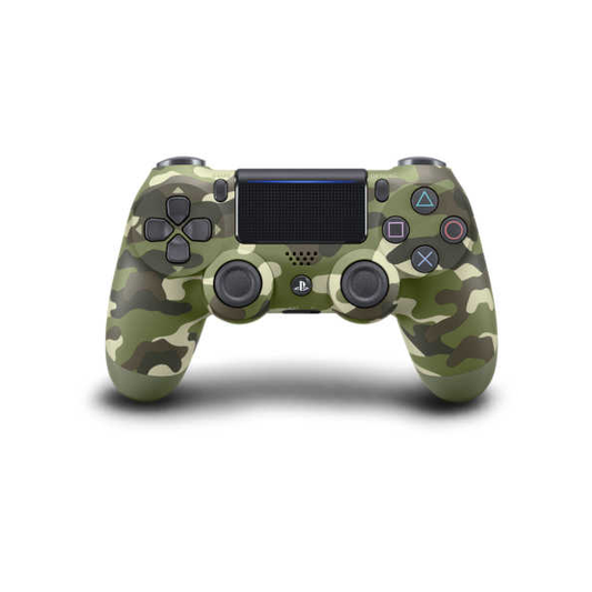 PS4 DualShock Wireless V2 Controller - Green Camo