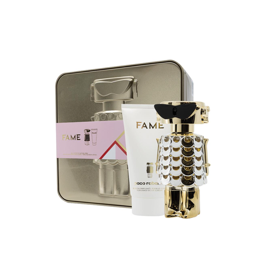 Paco Rabanne Fame Eau De Parfum 50ml & Body Lotion 2 Piece Set