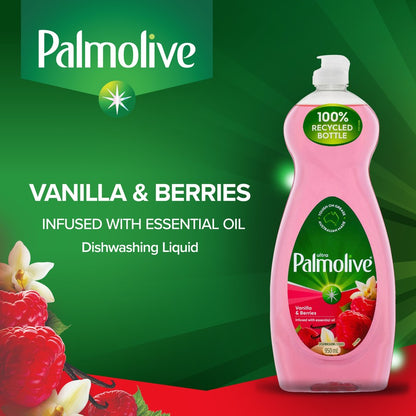 Palmolive Ultra Strength Concentrate Vanilla & Berries Dishwashing Liquid 950mL