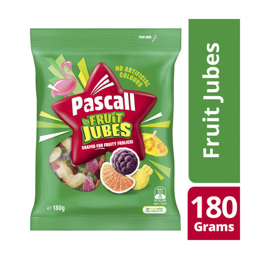 Pascall Fruit Jubes Lollies | 180g