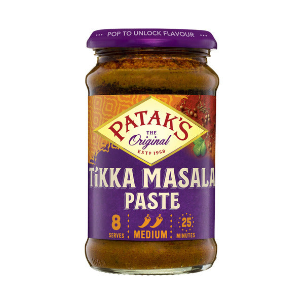 Patak's Tikka Masala Curry Paste Medium | 283g – Shop & Dispatch