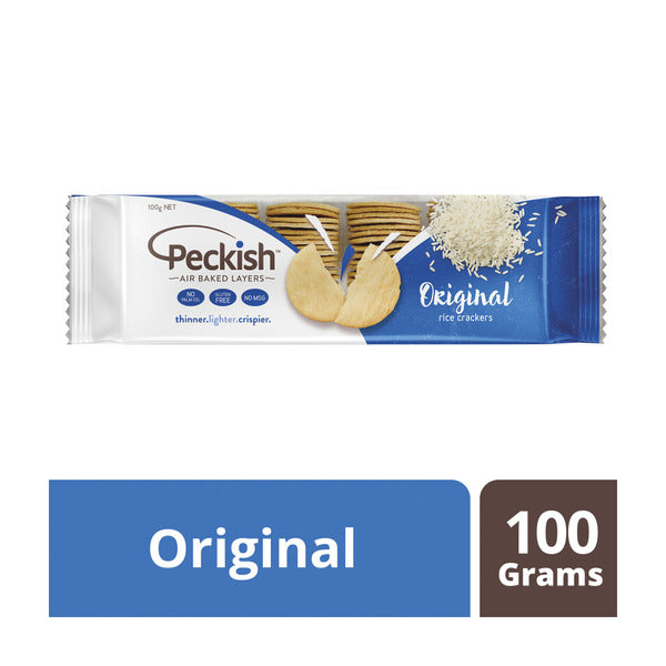 Peckish Original Rice Crackers