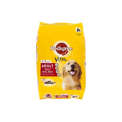 Pedigree Vital Protection Adult With Real Beef 20kg