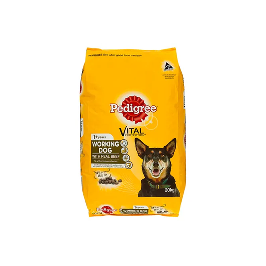 Pedigree Vital Protection Working Dog With Real Beef 20kg