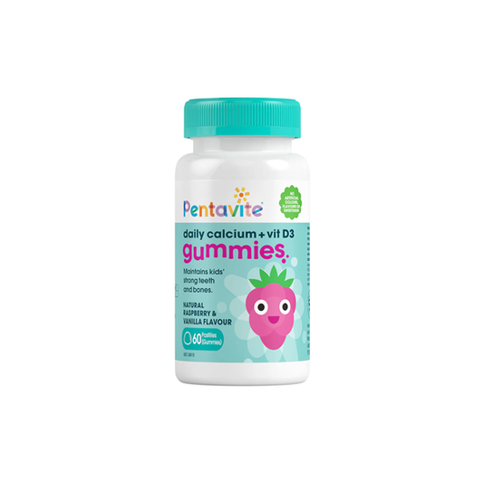 Pentavite Daily Calcium + Vitamin D3 Kids 60 Gummies