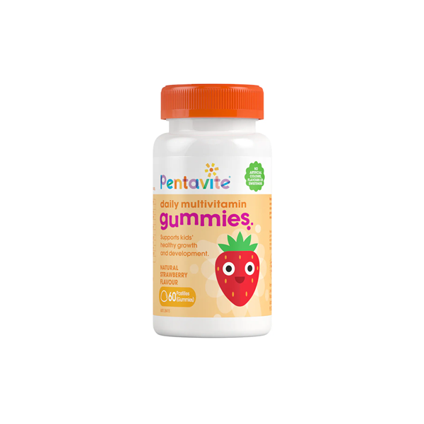 Pentavite Daily Multivitamin Kids 60 Gummies