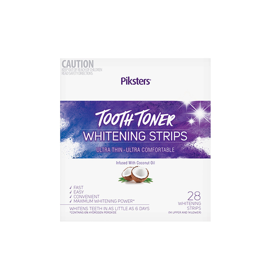 Piksters Tooth Toner Whitening Strips 28 Pack