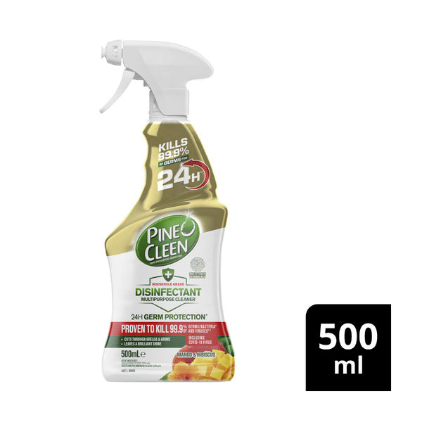 Pine O Cleen 24Hour Protection Disinfectant Multipurpose Spray Mango | 500mL