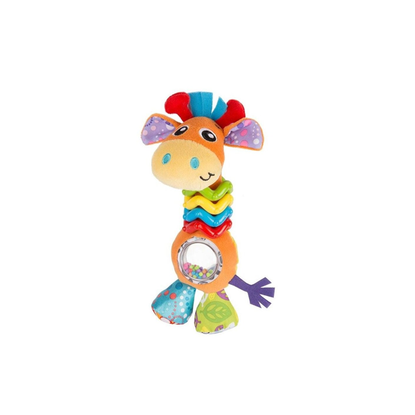 Playgro 23cm Bead Buddy Giraffe Soft Interactive Activity Toy Baby/Kids 3y+