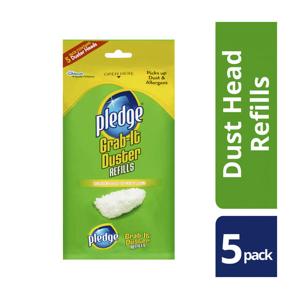 Pledge Grab It Duster Heads Refill | 5 pack