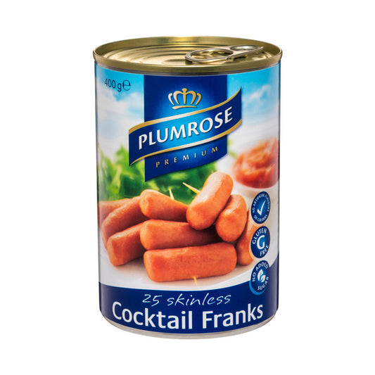Plumrose Cocktail Frankfurts 25 pack | 400g