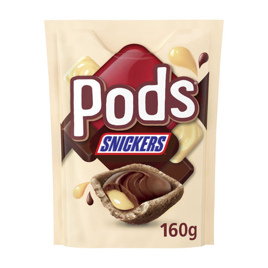 Pods Snickers Chocolate Snack & Share Party Bag | 160g