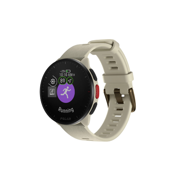 Polar Pacer GPS Running Watch (Cloud White)