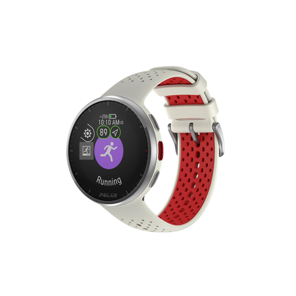 Polar Pacer Pro Advanced GPS Running Watch (Snow White)