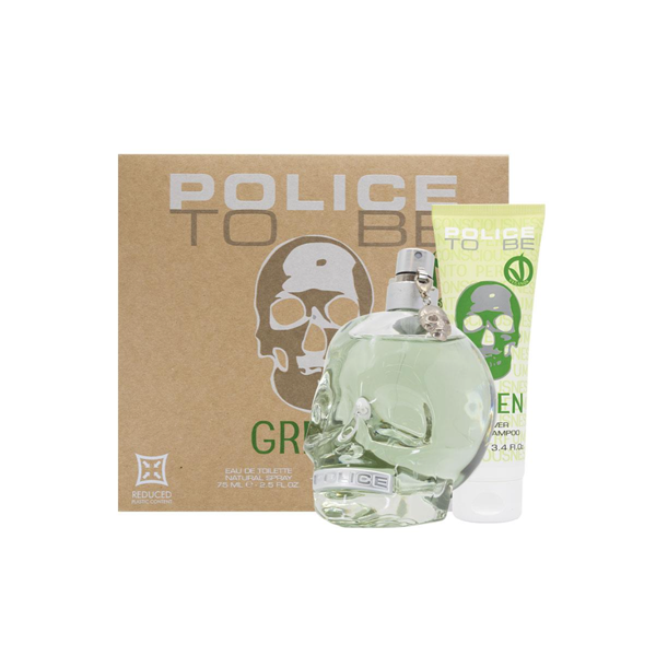 Police To Be Green Eau De Toilette 75ml 2 Piece Set