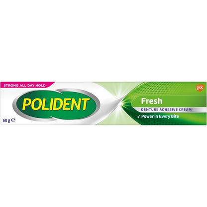 Polident Complete Comfort Denture Adhesive Cream Fresh 60g