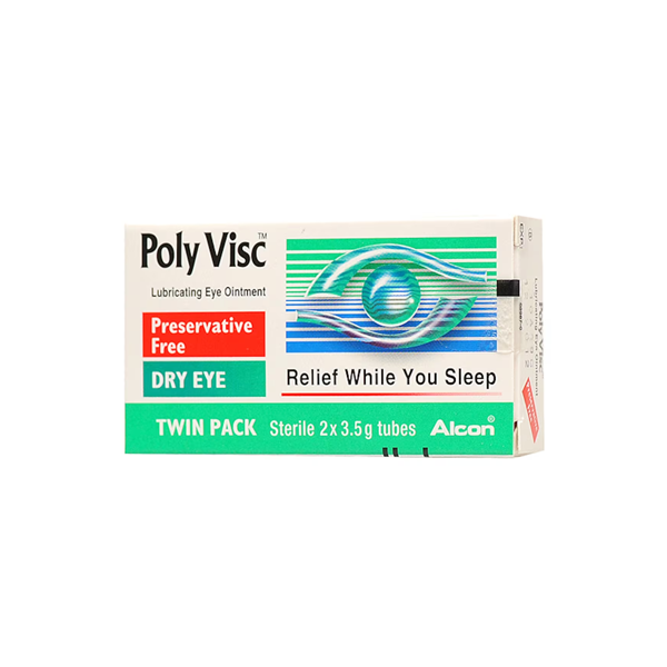 Poly Visc Lubricating Eye Ointment 2 x 3.5g