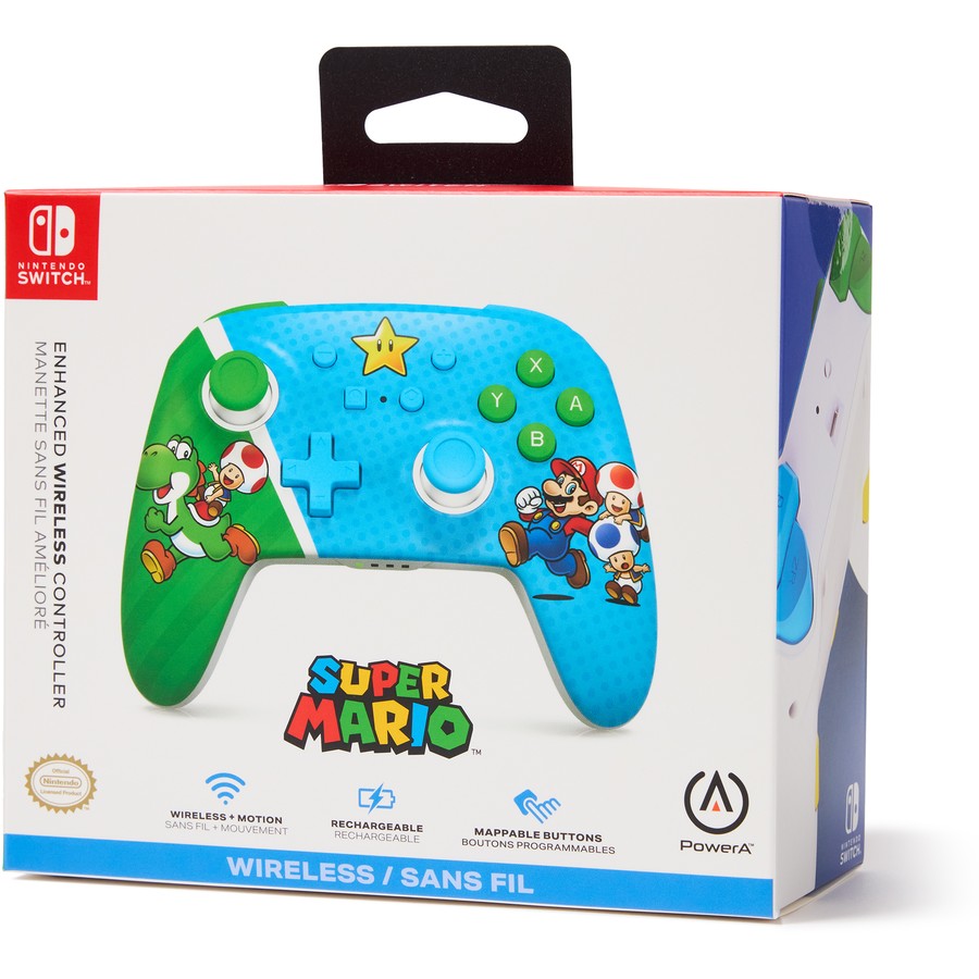 PowerA Enhanced Wireless Controller for Nintendo Switch - Super Star Friends