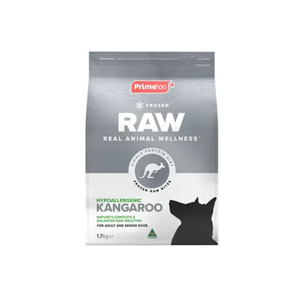 Prime100 Spd Raw Kangaroo & Vegetable Dog Food 1.7kg