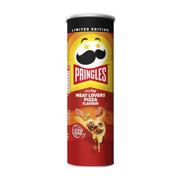 Pringles Sizzling Meat Lovers Pizza Flavour | 118g