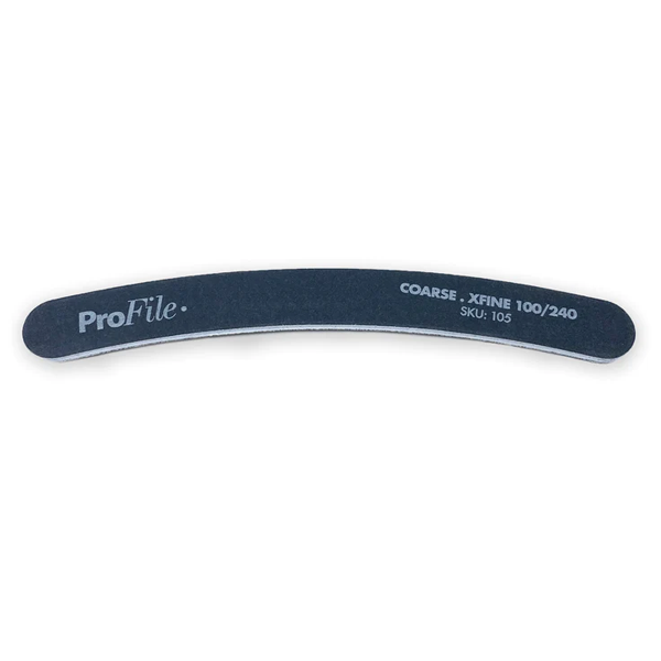 ProFile Boomerang File - Black/White - Coarse.Xfine 100/240