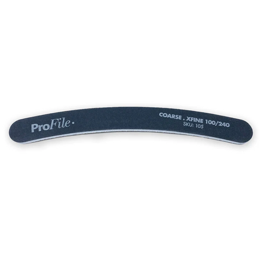 ProFile Boomerang File - Black/White - Coarse.Xfine 100/240