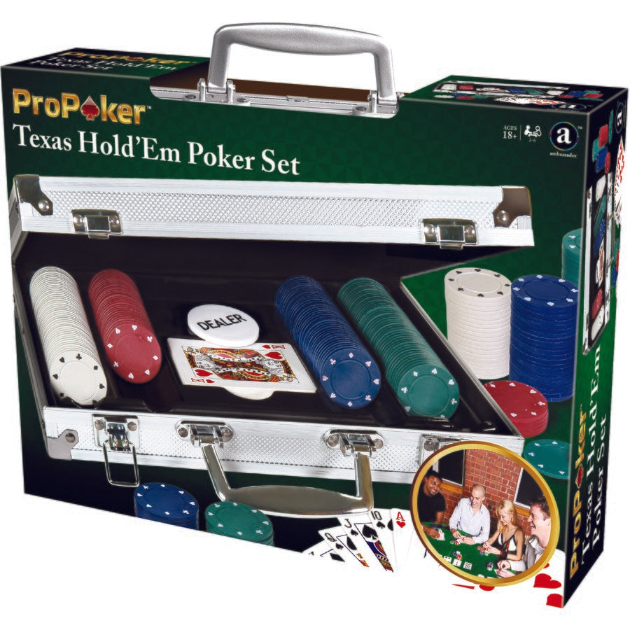 ProPoker Texas Hold'Em Poker Set 200 Chip