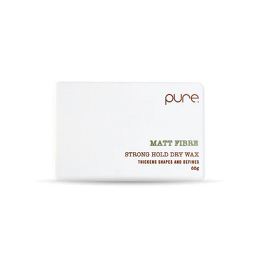 Pure Matt Fibre Strong Hold Dry Wax 85g