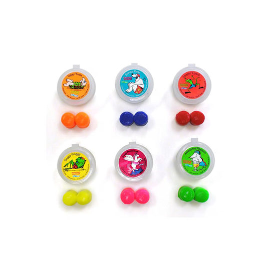 Putty Buddies Floating Silicone Ear Plugs 1 Pair (Colours selected at random)