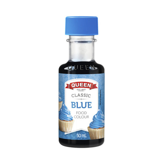 Queen Blue Food Colour | 50mL x 2 Pack