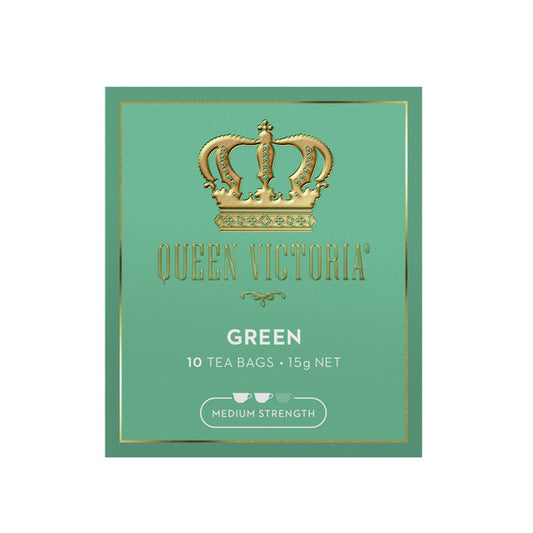 Queen Victoria Green Tea Bags | 10 pack